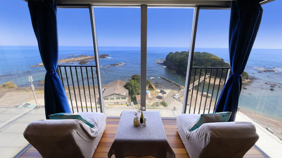 Ocean View Hiromi SPA Hotel: Inn with Hot Springs and Spectacular Views