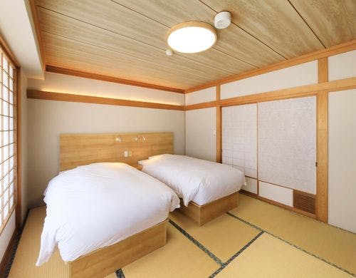 和洋室　ツインベット