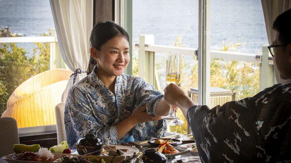 Ocean View Hiromi SPA Hotel: Inn with Hot Springs and Spectacular Views