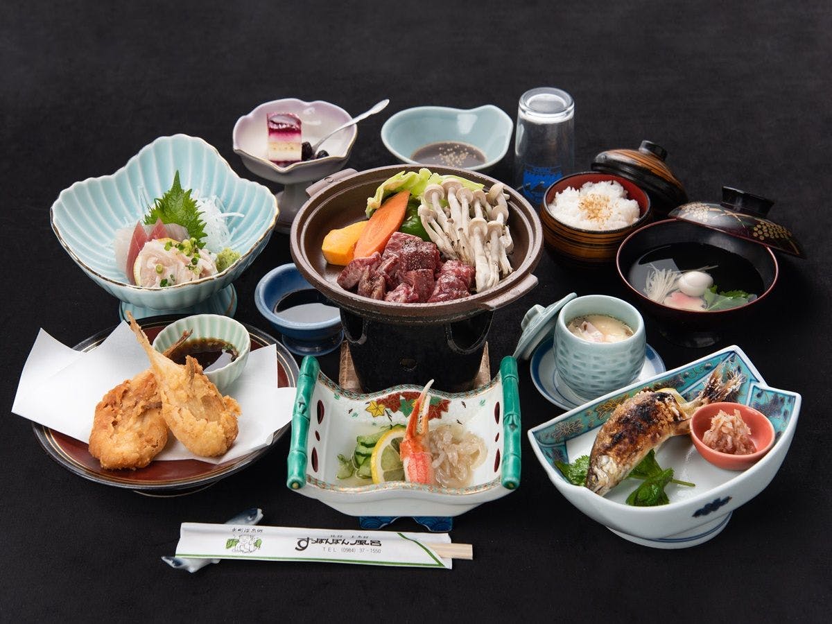 *ตัวอย่างชุดอาหารค่ำมาตรฐาน