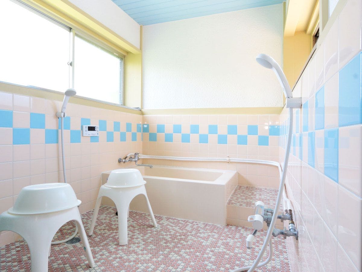 【ภายในอาคาร】ห้องอาบน้ำชั้น 1☆