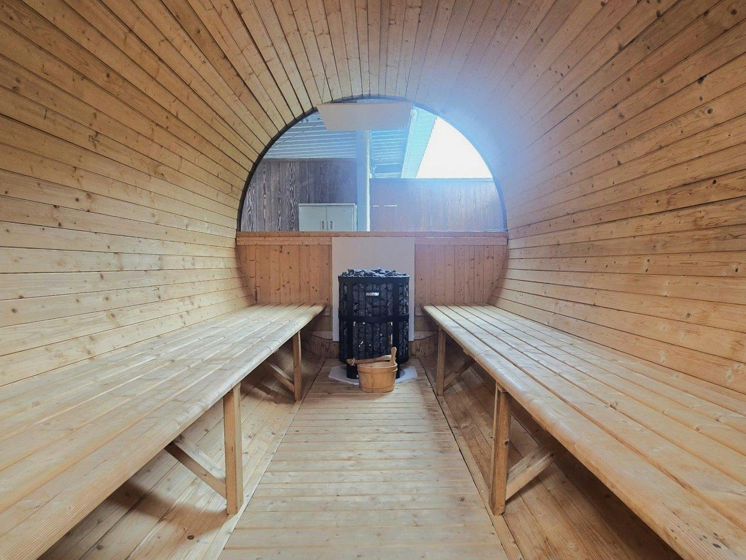 ซาวน่าแบบบาร์เรลส่วนตัว