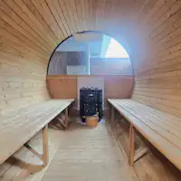 ซาวน่าแบบบาร์เรลส่วนตัว