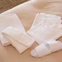 浴袍、毛巾、拖鞋