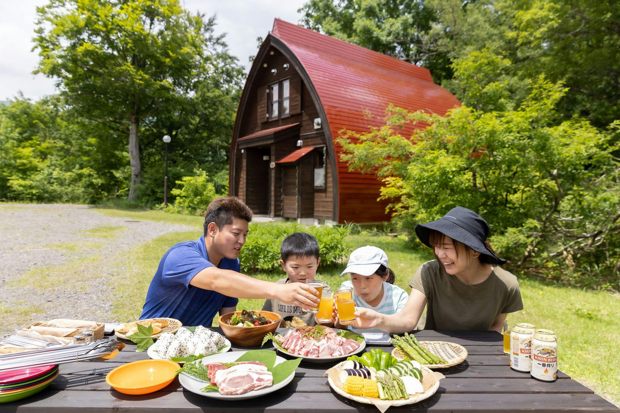 가족과 함께 BBQ
