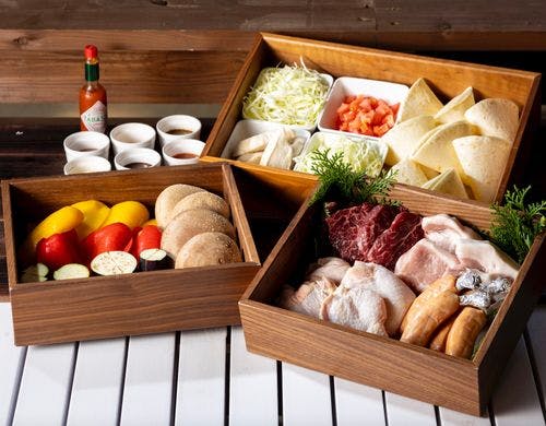 アメリカンスタイルがっつりBBQ