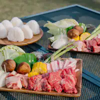 ชุดบาร์บีคิวพร้อมวัตถุดิบท้องถิ่น