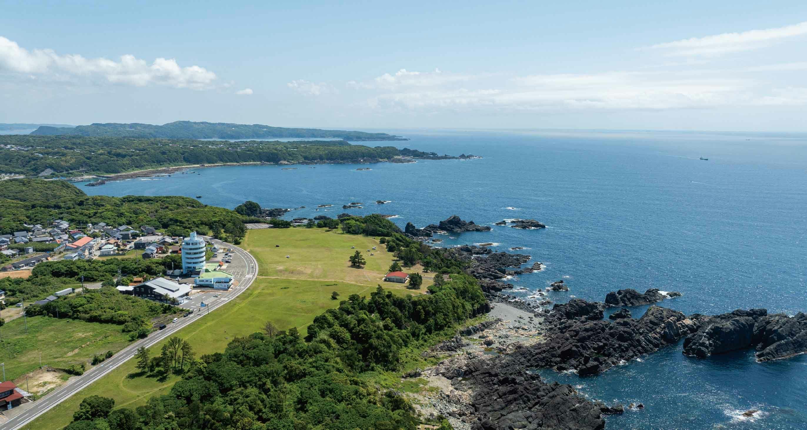 แหลมที่อยู่ใต้สุดของฮอนชู ชิโอนะมิสากิ