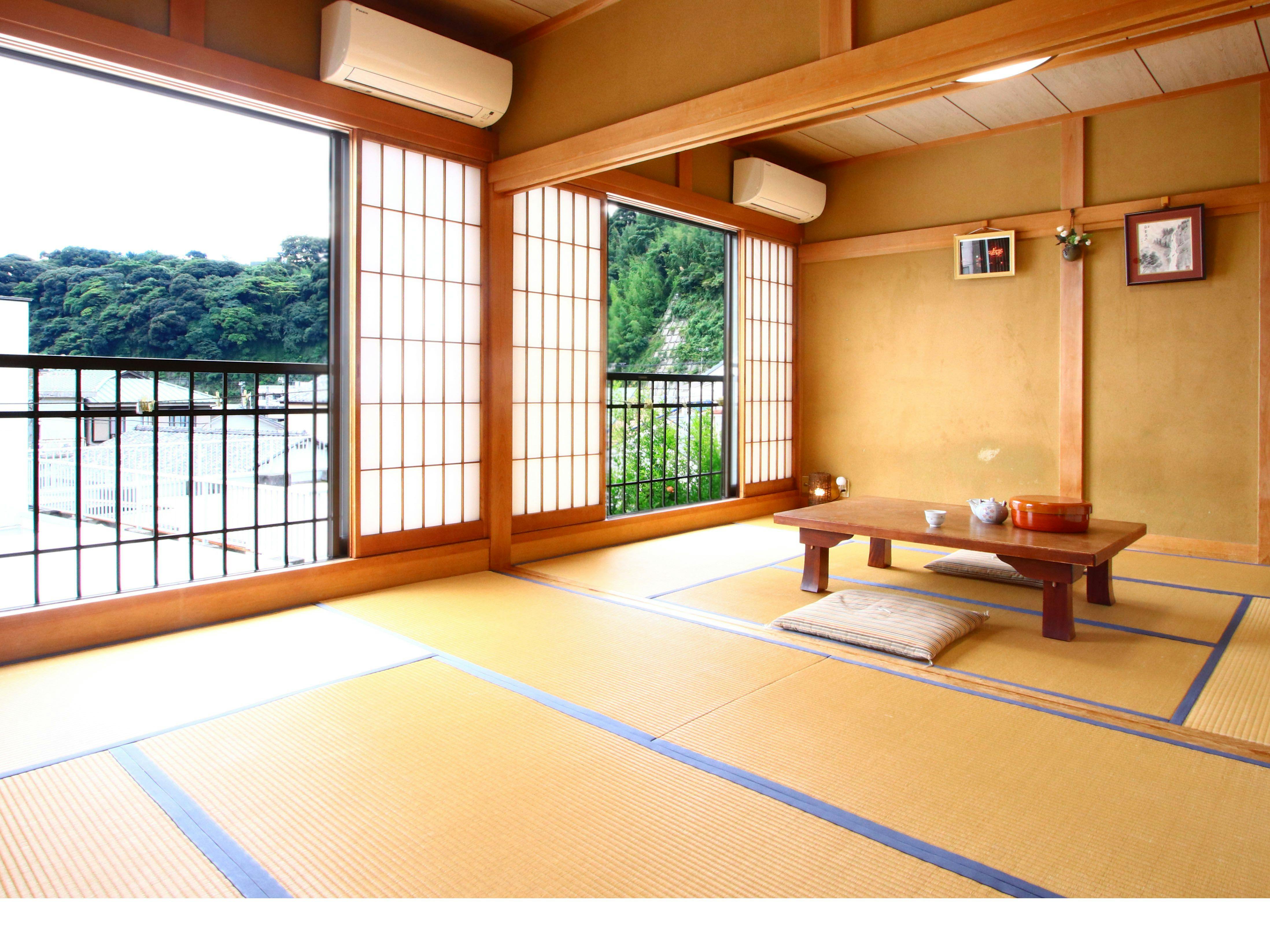 ห้องสองห้องขนาด 6+6 เสื่อทาทามิ เหมาะสำหรับการพักผ่อน