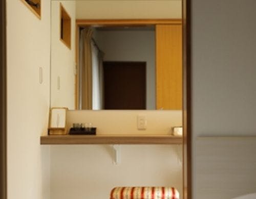 本館　月の間　洗面入口