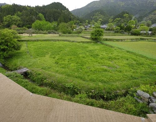 新館　テラスからの風景