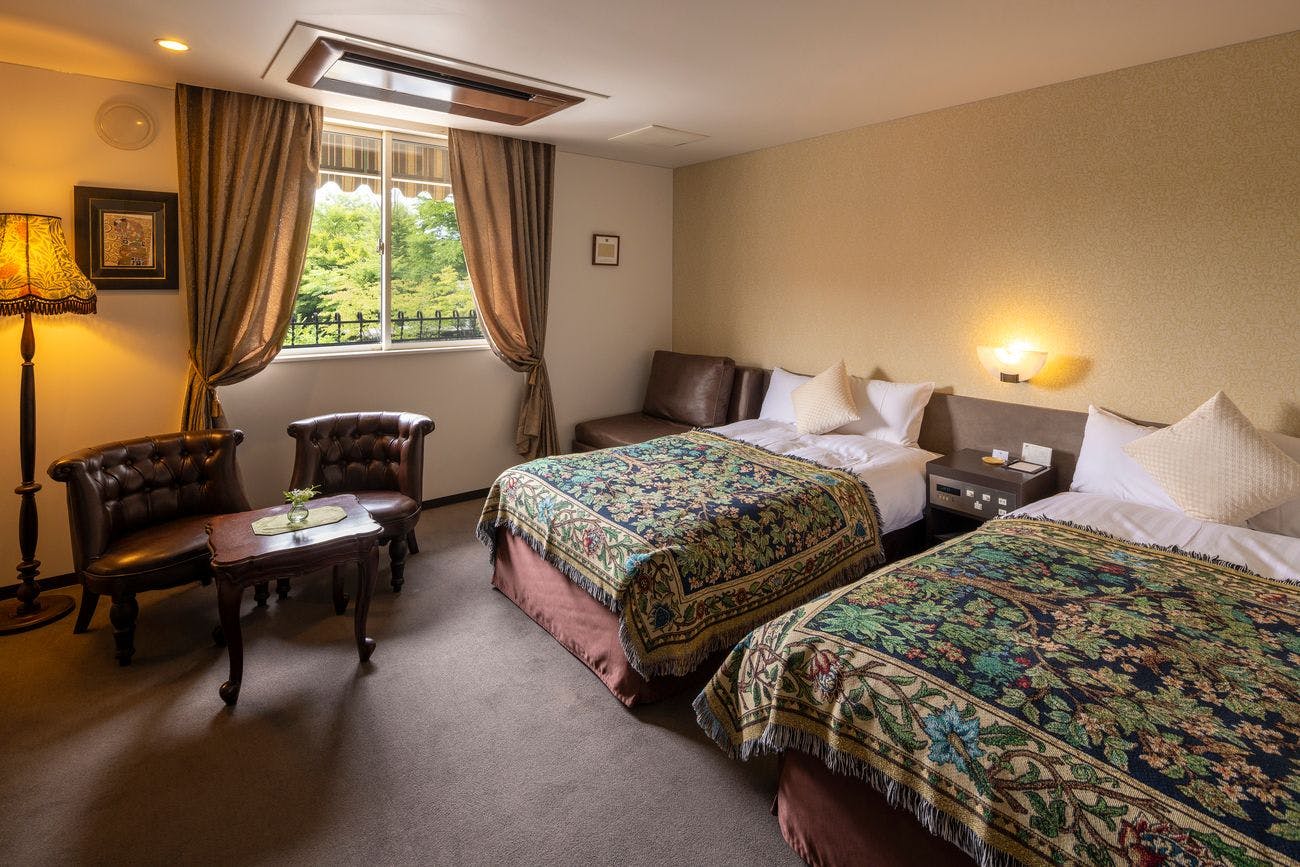 ห้องพักแบบเตียงคู่มาตรฐาน