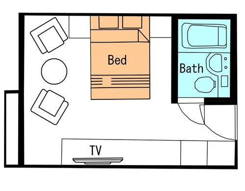 スタンダードダブル２階
