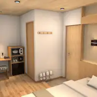 ※Ini bukan pemandian terbuka di dalam kamar.