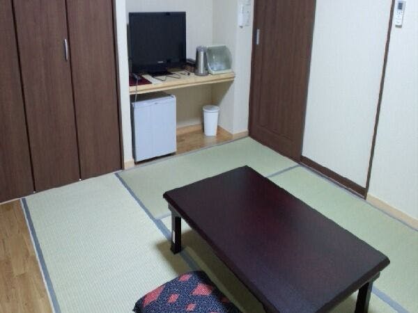 ห้องพักสไตล์ญี่ปุ่นในอาคารใหม่