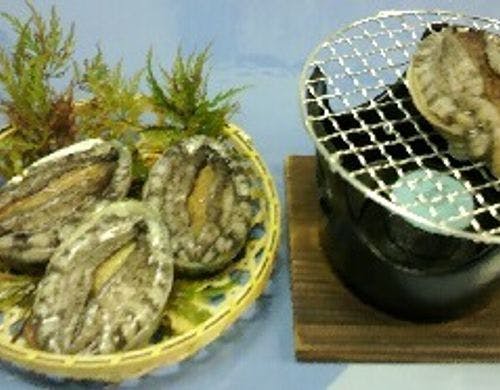 あわびのおどり焼き