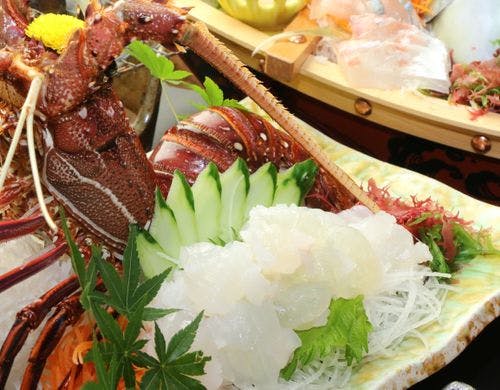 伊勢海老のお造り