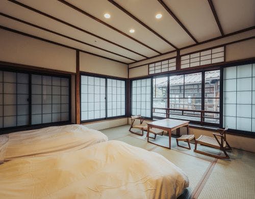 温かみのある和風ツインルーム