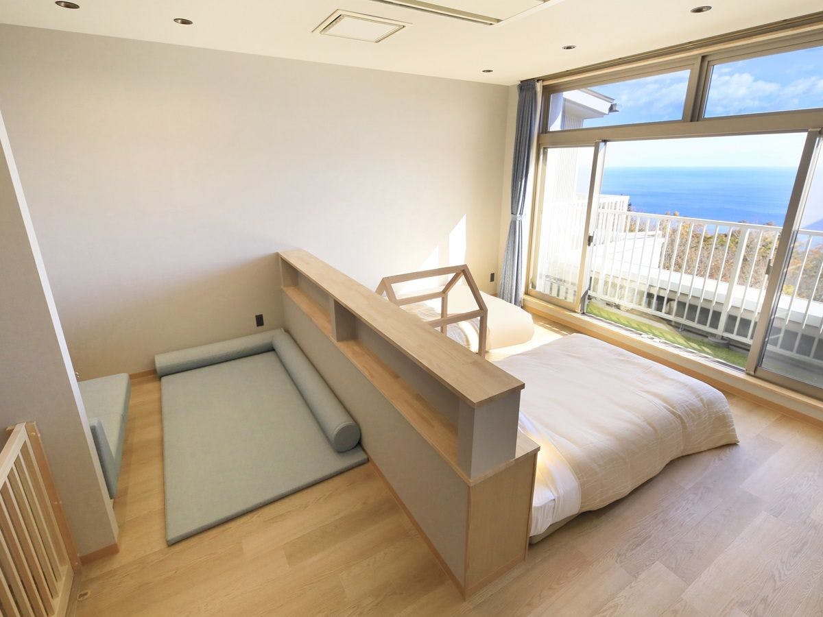 【溫泉露天風呂附洋室雙床房】限1間