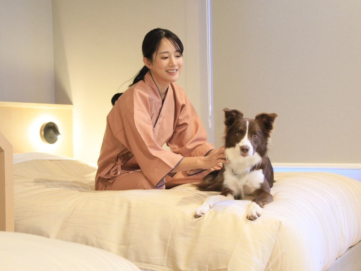 全客房皆可攜帶狗狗入住。