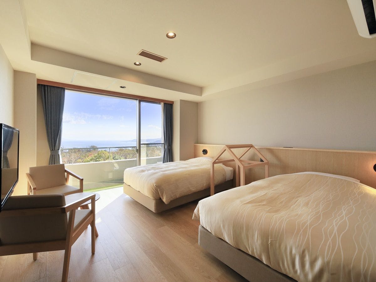 【洋室雙床房】限住2人