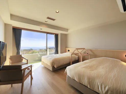 【洋室雙床房】限住2人