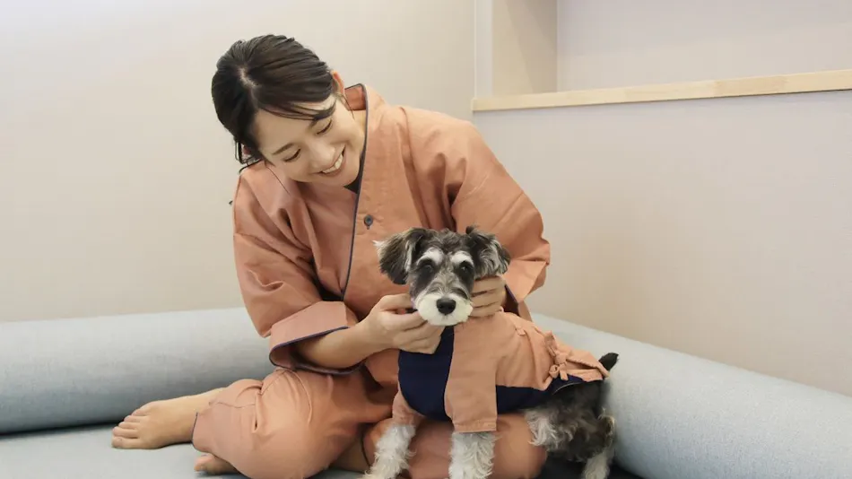 Yururi Atami with DOGS