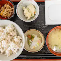納豆定食(無料朝食・テイクアウト朝食)