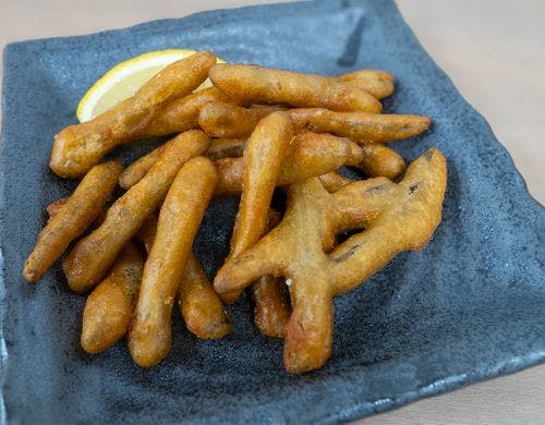 夕食（有料定食）ごぼうフライ