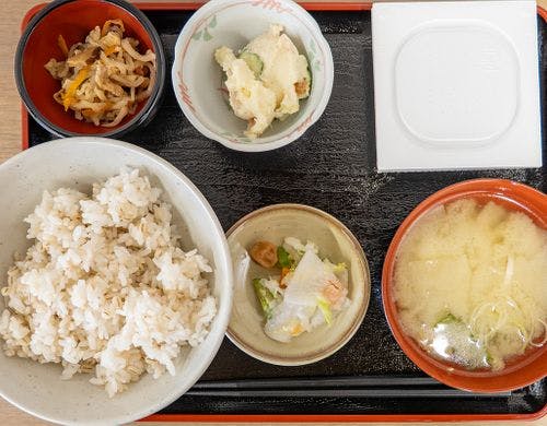 納豆定食（無料朝食・テイクアウト朝食）