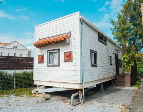 トレーラーハウス外観です。