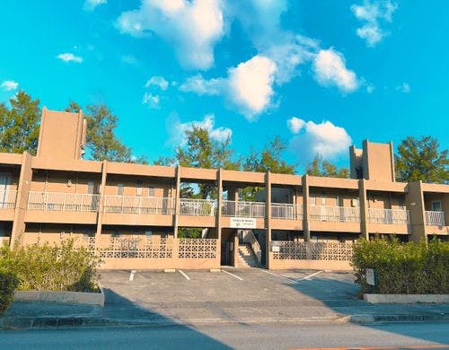 施設外観です。