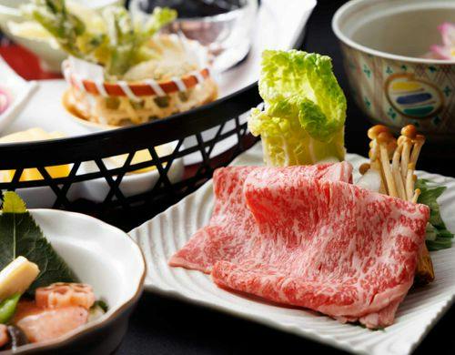 ご夕食一例　信州プレミアム牛