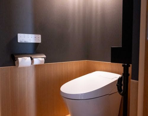 和モダンなデザインのお手洗い