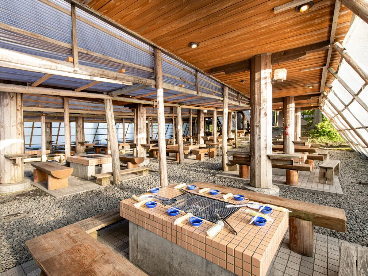 *【พื้นที่บาร์บีคิว】