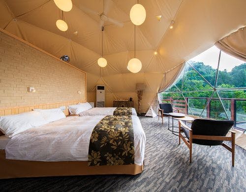 VIPスイート【あかつき】デッキ夜景外観