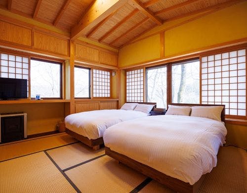 アトリエ山荘ベッドルーム