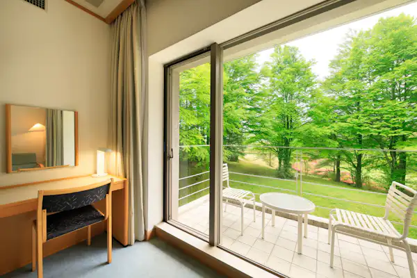 วิวจากภายในห้องพัก