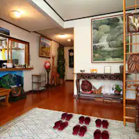 【ภายในอาคาร】บรรยากาศบริเวณทางเข้า