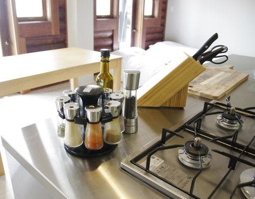 *【設備】調味料や調理器具