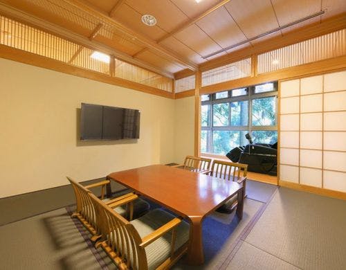 □温泉半露天風呂付き特別和洋室