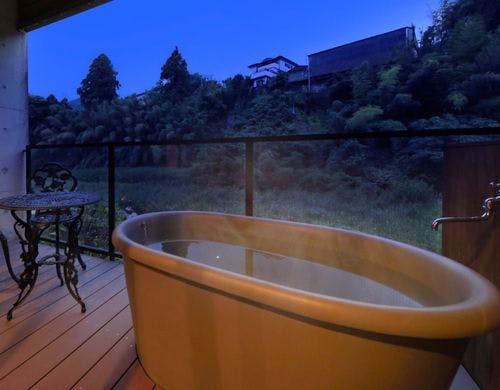 客室露天風呂