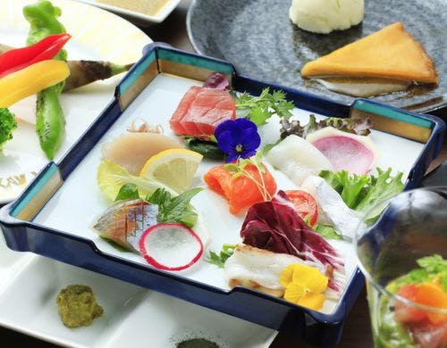 旬魚カルパッチョ