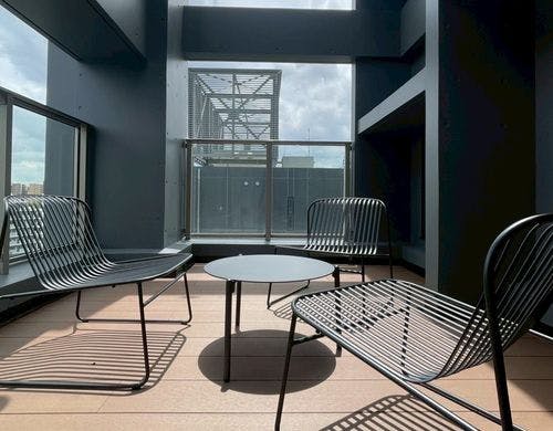 プレミアトリプル　リバービュー　テラス付