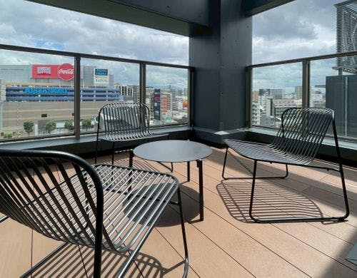 プレミアトリプル　リバービュー　テラス付