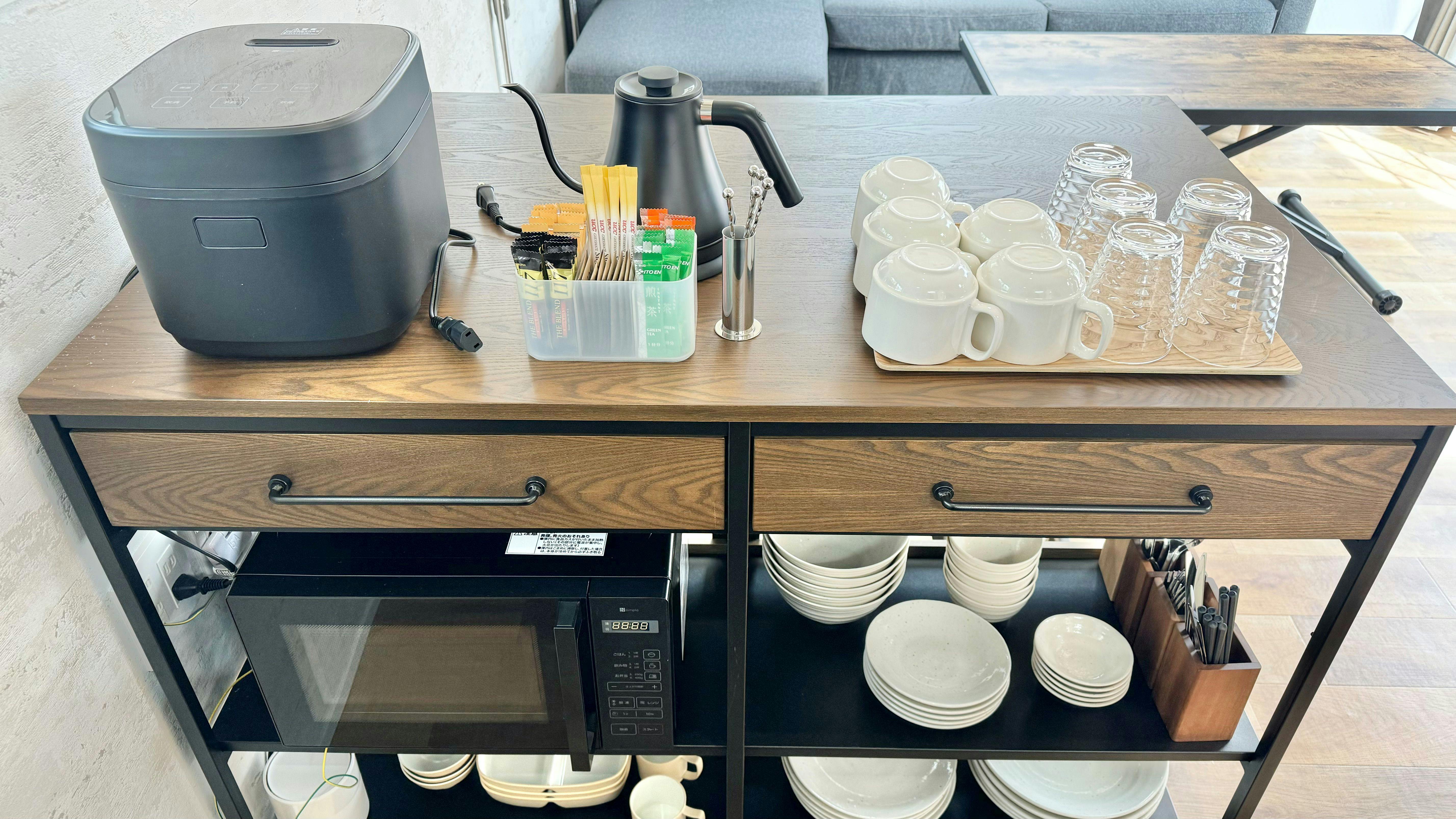 สิ่งอำนวยความสะดวกในพื้นที่ครัว