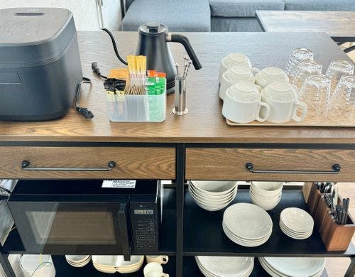 キッチンスペースの設備