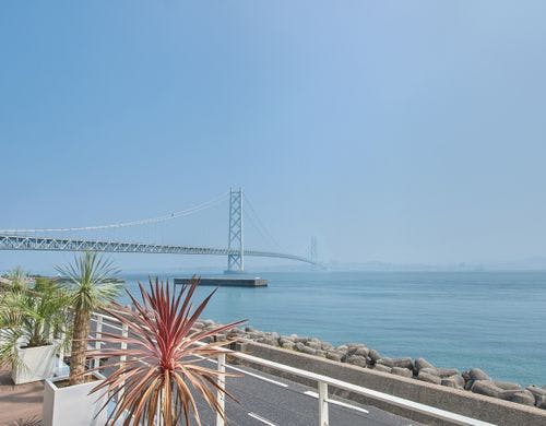 テラスからの景色