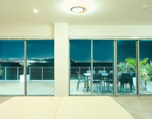 お部屋からの景色（夜）