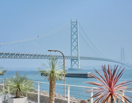 テラスからの景色